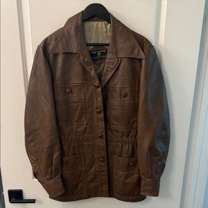 Vintage Fantastic International Leather Coat